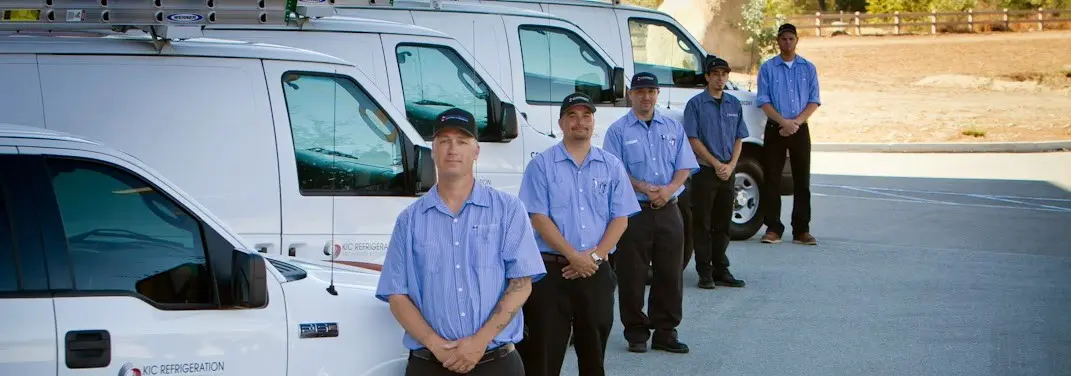KIC Refrigeration crew ready for Mini Split Repair jobs across Homeland